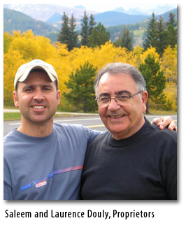 Saleem and Laurence Douly